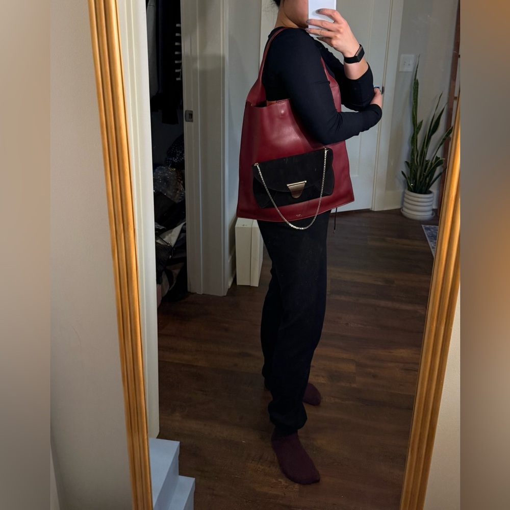 Celine Phoebe Philo-Era Double-Bag Leather Tote - Picture 3 of 10